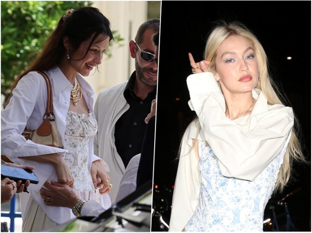 ジジ＆ベラ・ハディッド姉妹、水着を私服でスタイリング