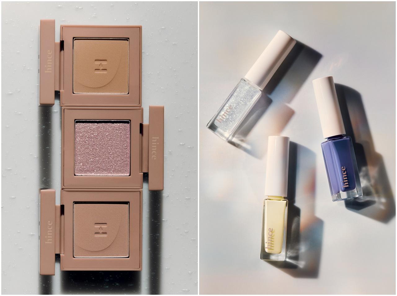 韓国コスメ「hince」からシングルアイシャドウとネイルの新作カラーが登場!初のグリッタータイプも