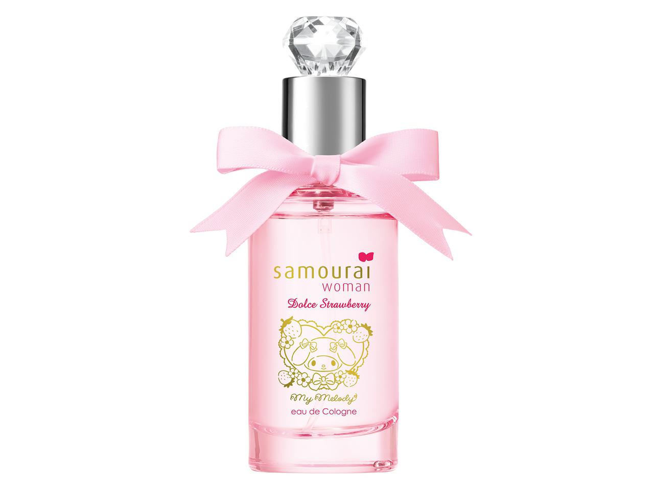 甘いイチゴが香る！マイメロディ×サムライウーマンの限定オーデコロンが登場