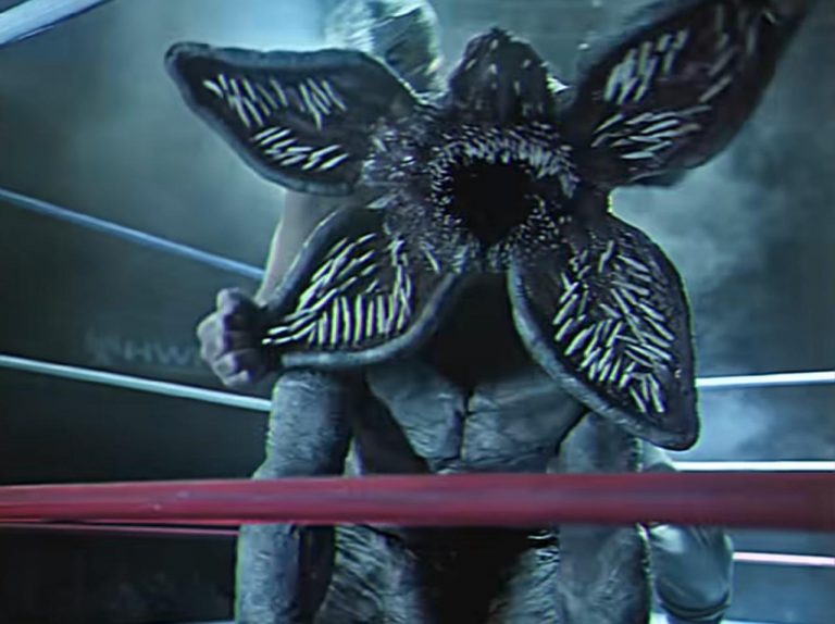 『ストレンジャー・シングス』デモゴルゴンが伝説のレスラーと戦ったら？ドリトスのCMが最高