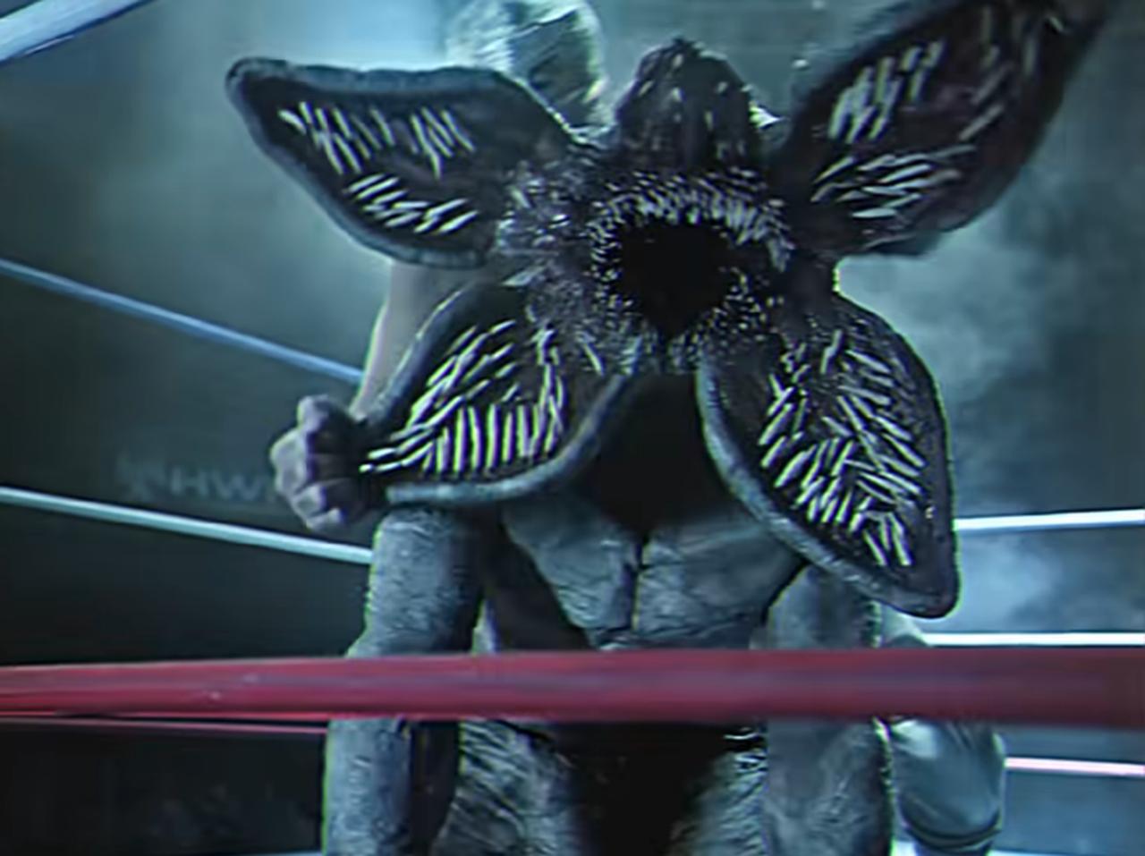 『ストレンジャー・シングス』デモゴルゴンが伝説のレスラーと戦ったら？ドリトスのCMが最高