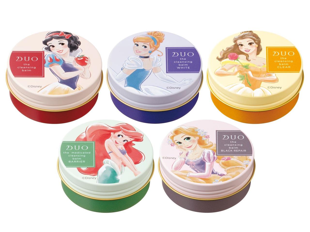 “ディズニープリンセス”デザインが登場！大人気のDUO「ザ クレンジングバーム」