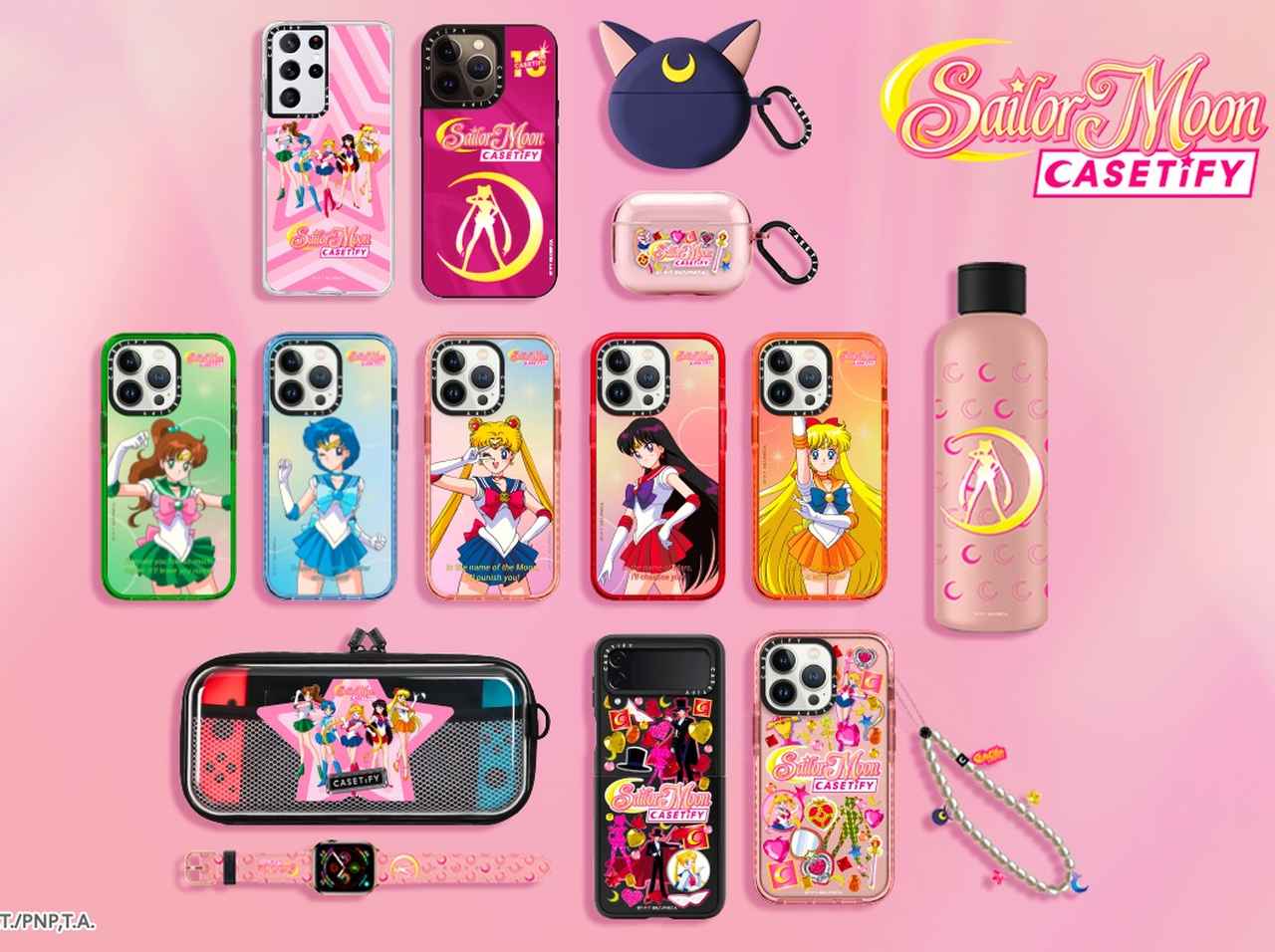 『美少女戦士セーラームーン』がCASETiFYとコラボ！セーラー戦士たちの絆にインスパイアされたコレクションが発売