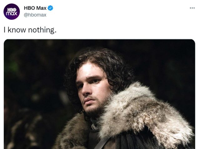 『ゲーム・オブ・スローンズ』ジョン・スノウ続編の噂、公式が「名セリフ」で面白反応！