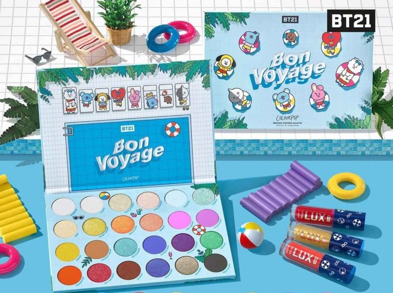 Colourpopが「BT21」とのコラボコスメを発表！夏らしさ全開のコスメがカワイイ