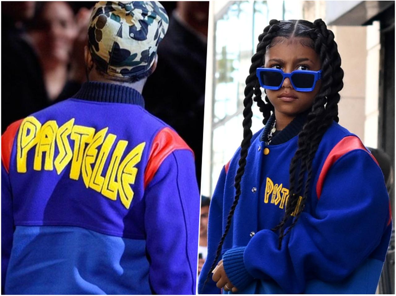 カニエのおさがりか?カニエ・ウェストの“幻のブランド”のアイテムを9歳娘が着用!