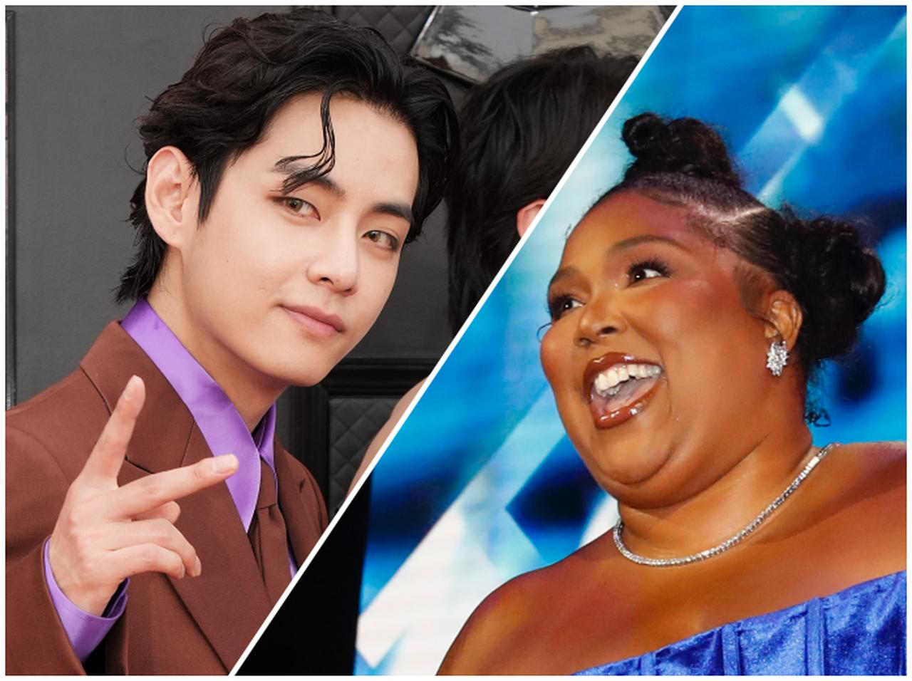 BTSのVがドライブ中にリゾの曲に合わせてダンス、それを見たリゾは「これは現実!?」と“絶叫”