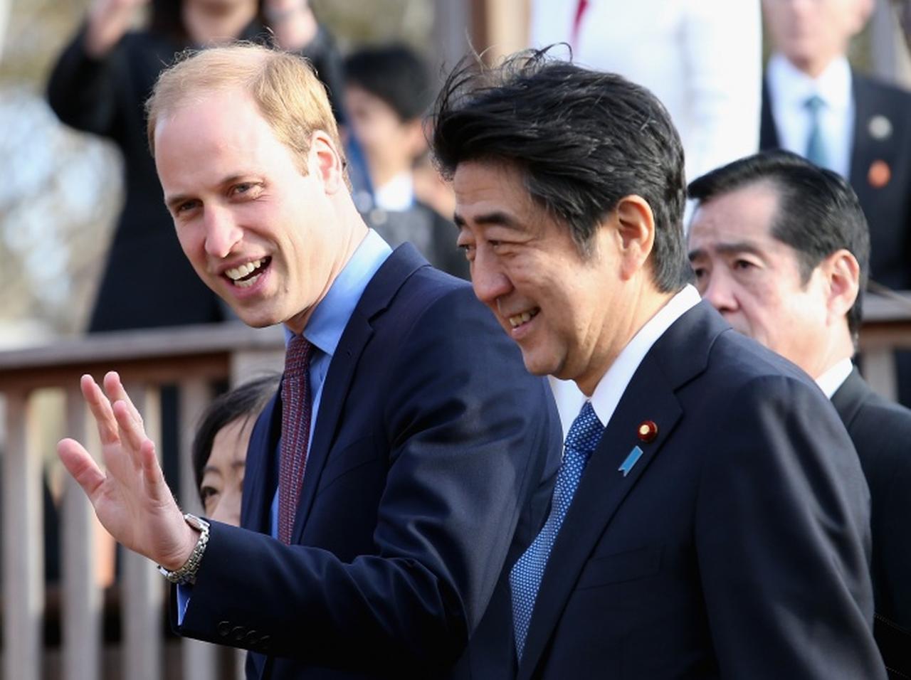 ウィリアム王子が安倍元首相を追悼、「温かさと寛大さを忘れません」と思い綴る