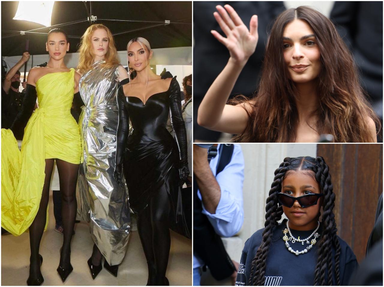 バレンシアガのショーのモデル＆来場者が豪華すぎた、キム、デュア、ニコールがモデルに