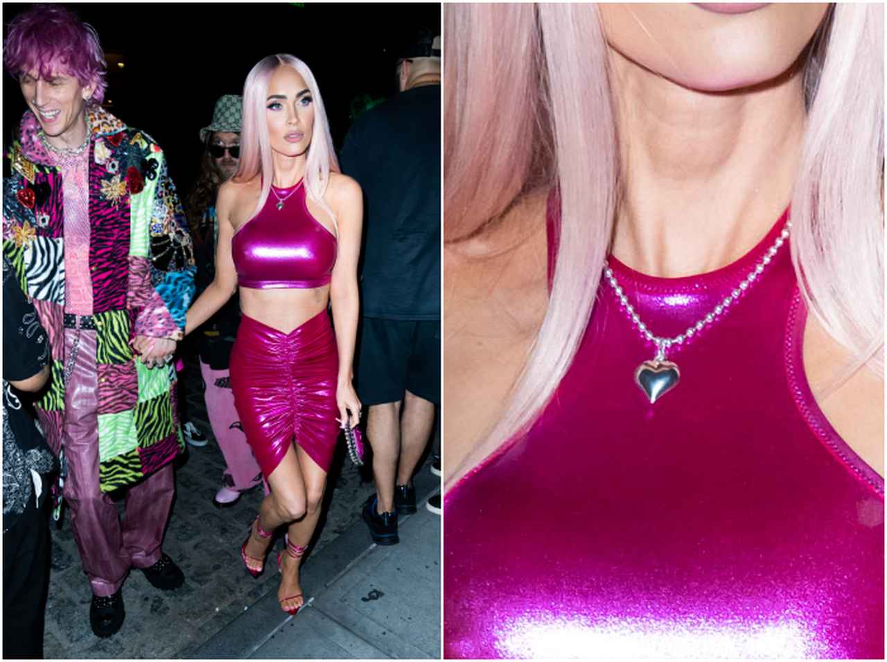 ミーガン・フォックス、“バービー”のようなナイトアウトルック【セレブの最新スタイル】