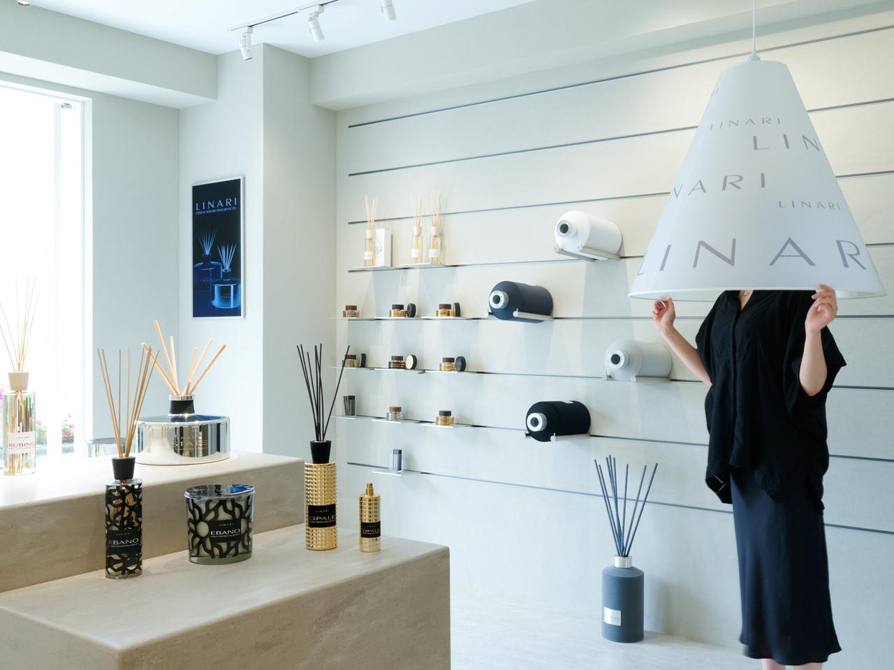 最高峰のルームフレグランス「LINARI(リナーリ)」、世界初の直営店を東京・表参道にオープン