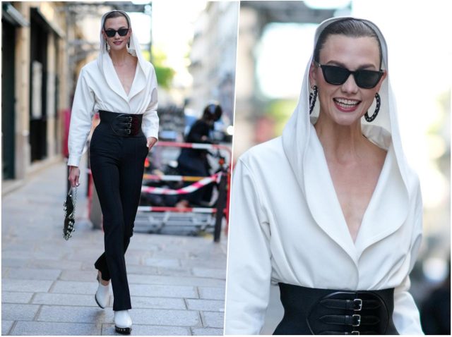 カーリー・クロス、エレガントなフーディルック【セレブの最新スタイル】