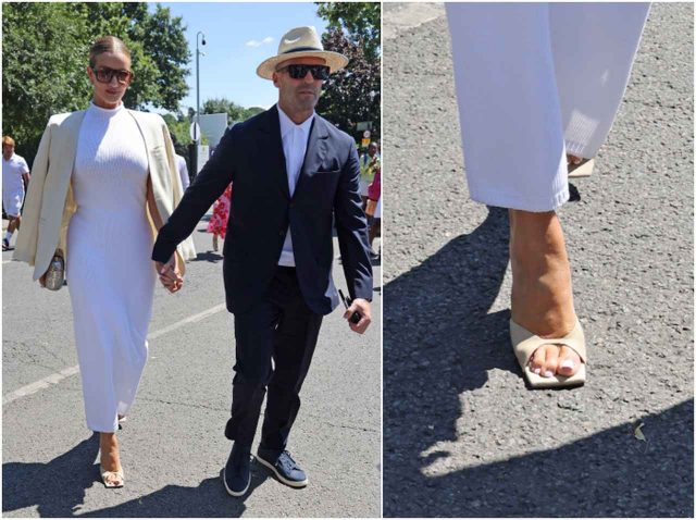 ロージー・ハンティントン・ホワイトリーの爽やかホワイトコーデ【セレブの最新スタイル】