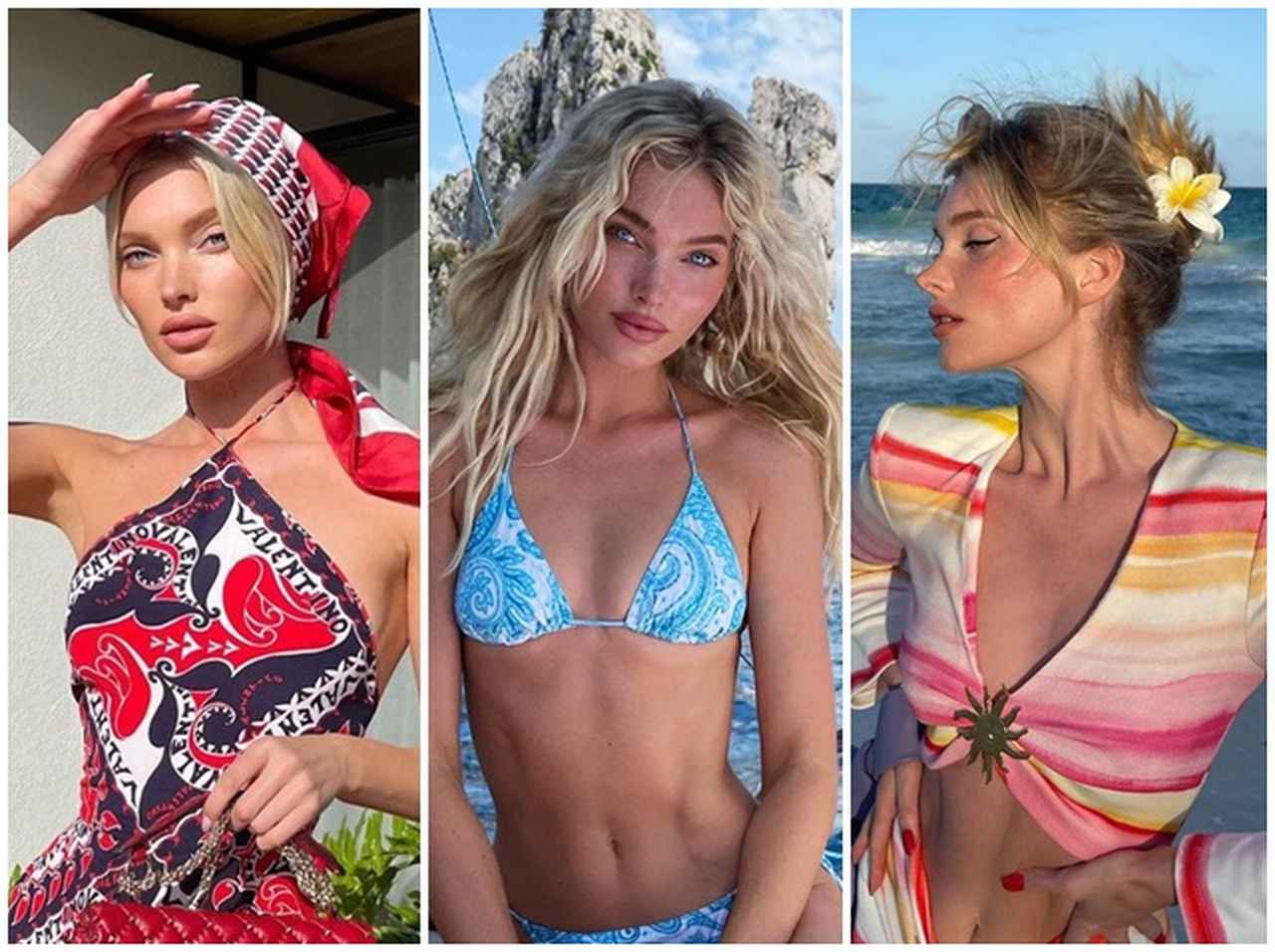 夏のヘアアレンジのお手本!エルザ・ホスクに学ぶ、オシャレなアレンジ6選