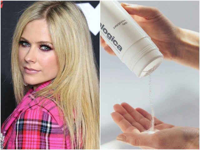 アヴリル・ラヴィーン、変わらない美肌の秘訣は「酵素洗顔パウダー」