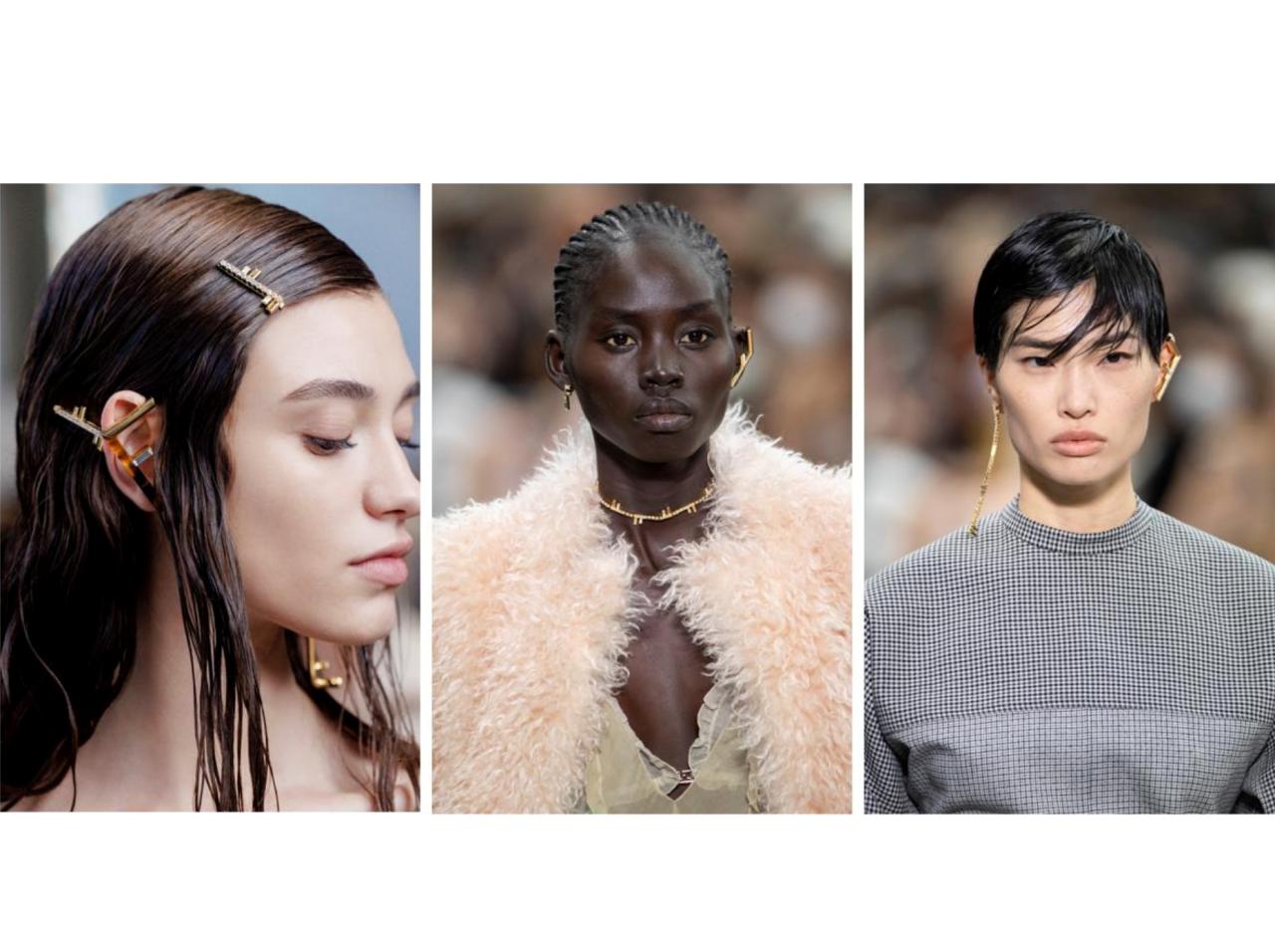 フェンディの「F」モチーフがジュエリーに!大胆なイヤカフやヘアピンも登場