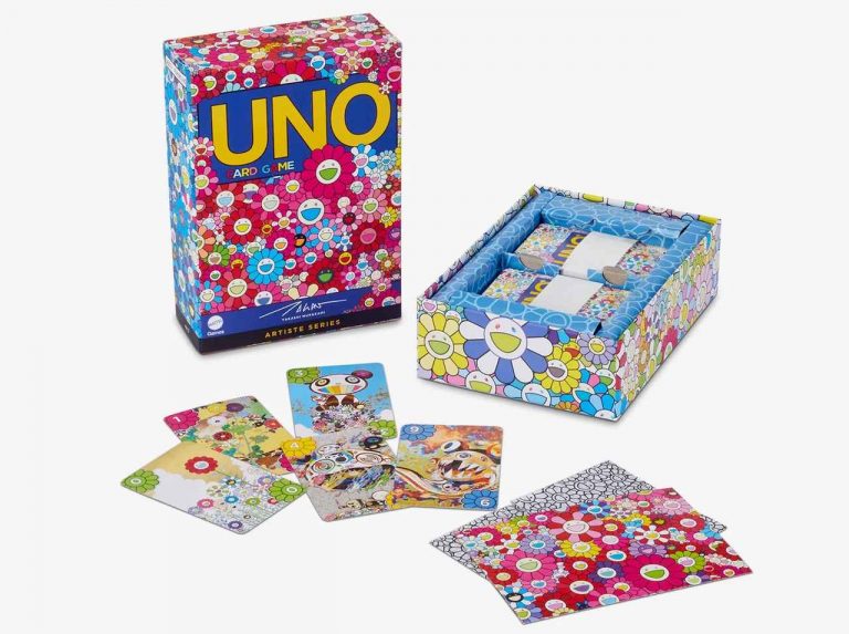 世界的アーティストの村上隆が「UNO」とコラボ!組み合わせればポスターサイズのアートになる仕掛けも