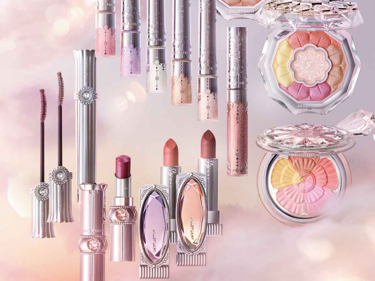 ジルスチュアート22秋コスメ、目もとにダイヤモンドのような輝きを与えるアイカラー&アイライナー