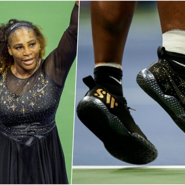 シューズに400個のダイヤ！セリーナ・ウィリアムズ、全米オープンの足元がセレブすぎた