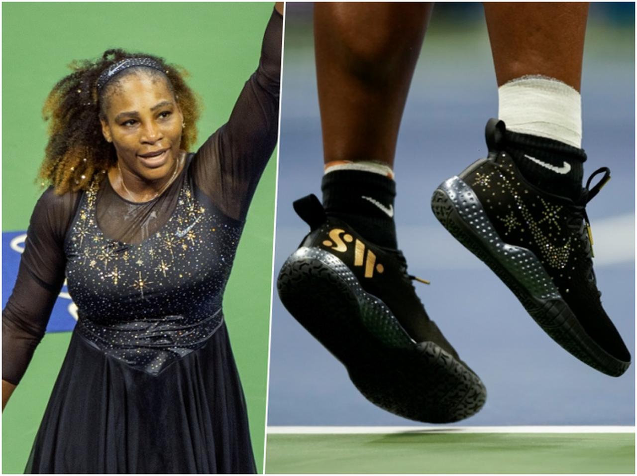 シューズに400個のダイヤ!セリーナ・ウィリアムズ、全米オープンの足元がセレブすぎた