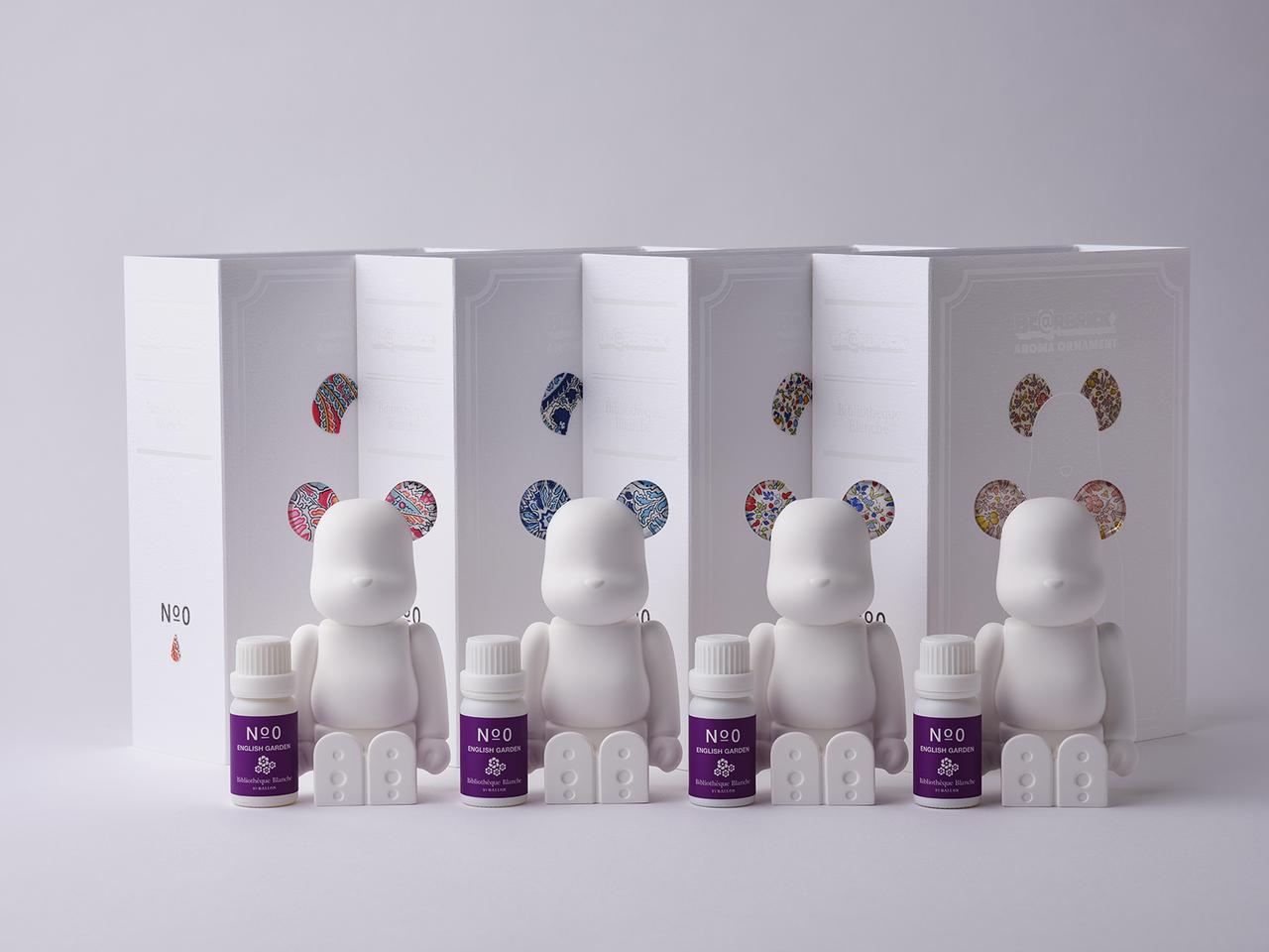 「BE@RBRICK」と「LIBERTY FABRICS」コラボの石膏アロマオーナメントが新登場