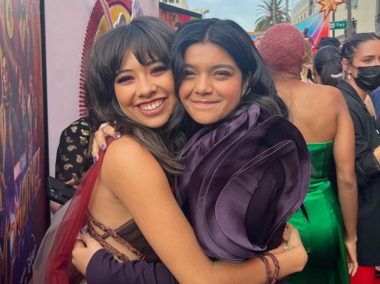 早くも現場は“ヤング・アベンジャーズ”状態!?アメリカ・チャベス役がミズ・マーベル役との絆を語る