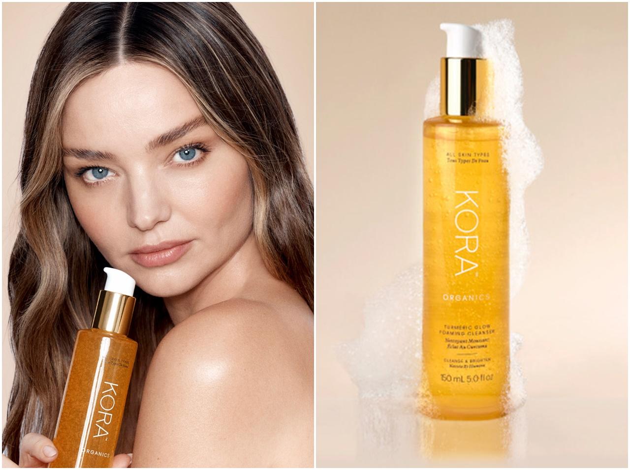 ミランダ・カーが手掛けるKORA Organicsより、ターメリック成分を豊富に含んだ洗顔フォームが新登場
