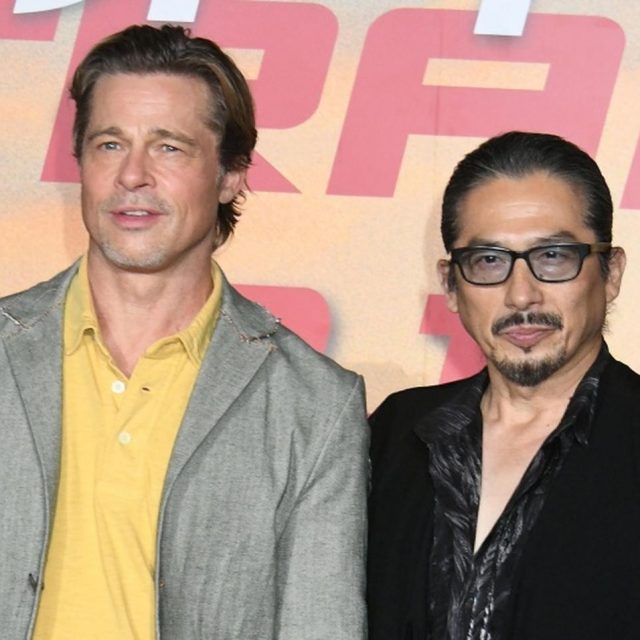 ブラッド・ピット、『ブレット・トレイン』の撮影で「アドリブ連発」で真田広之が必死に笑いをこらえる