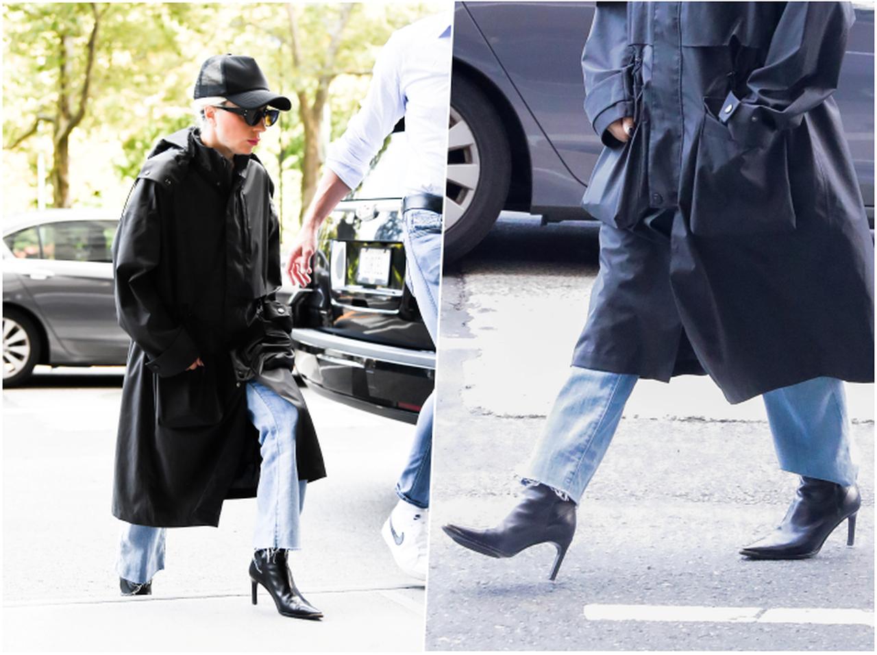 レディー・ガガ、エコなトレンチコートが主役のカジュアルコーデ【セレブの最新スタイル】