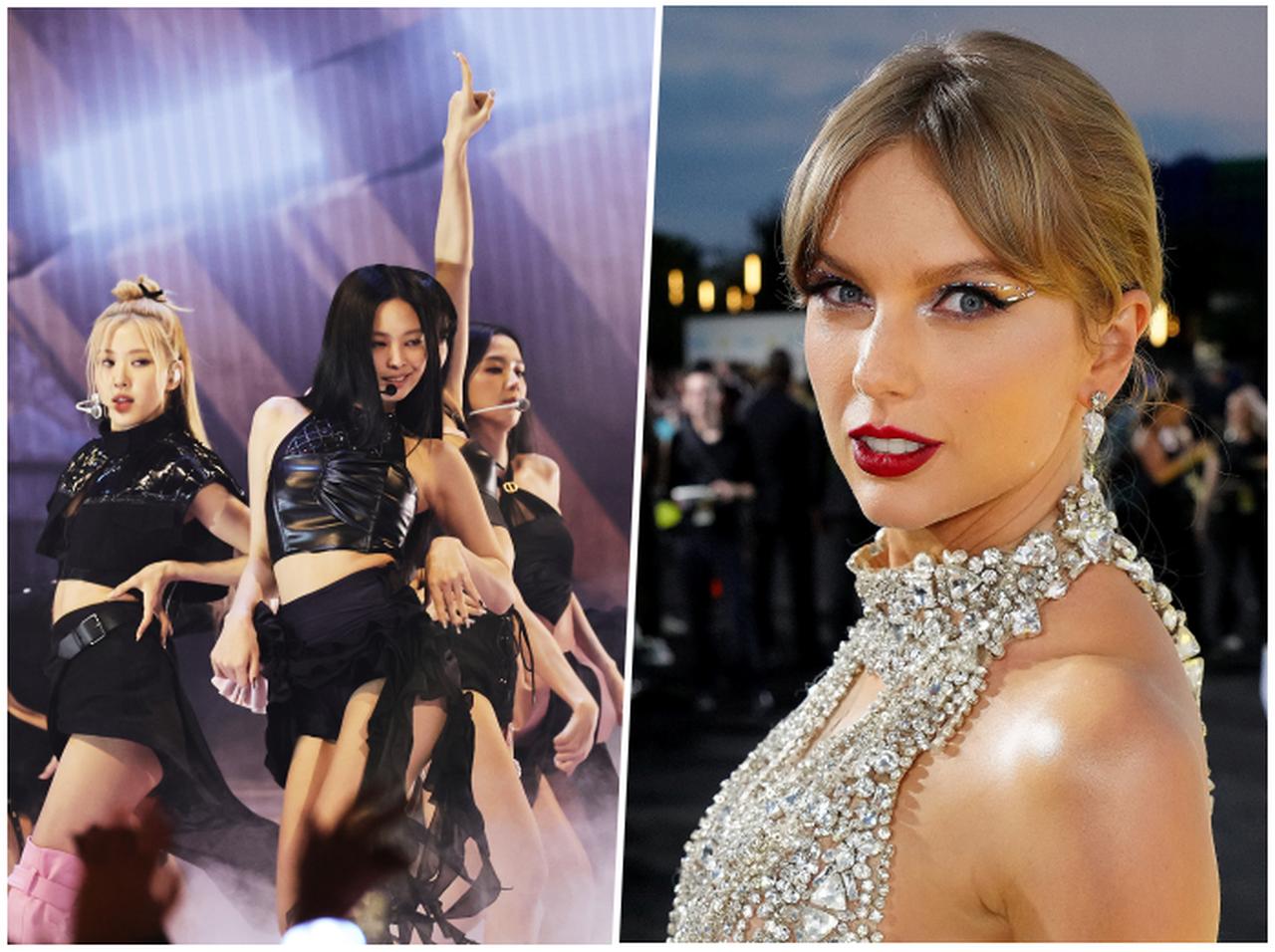 BLACKPINKのパフォーマンス中に「ノリノリで踊る」テイラー・スウィフトを発見【VMA2022】