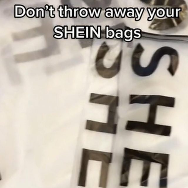 SHEINの「袋」、捨てちゃダメ！めちゃくちゃ便利な再利用方法がバズる【口コミ】