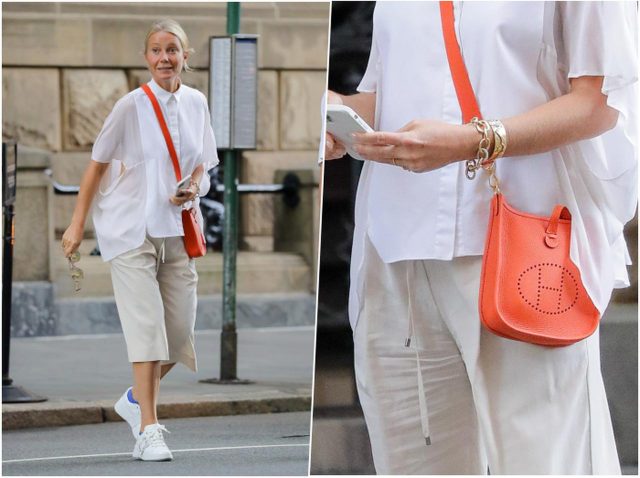 グウィネス・パルトロウ、大人なストリートカジュアルコーデ【セレブの最新スタイル】