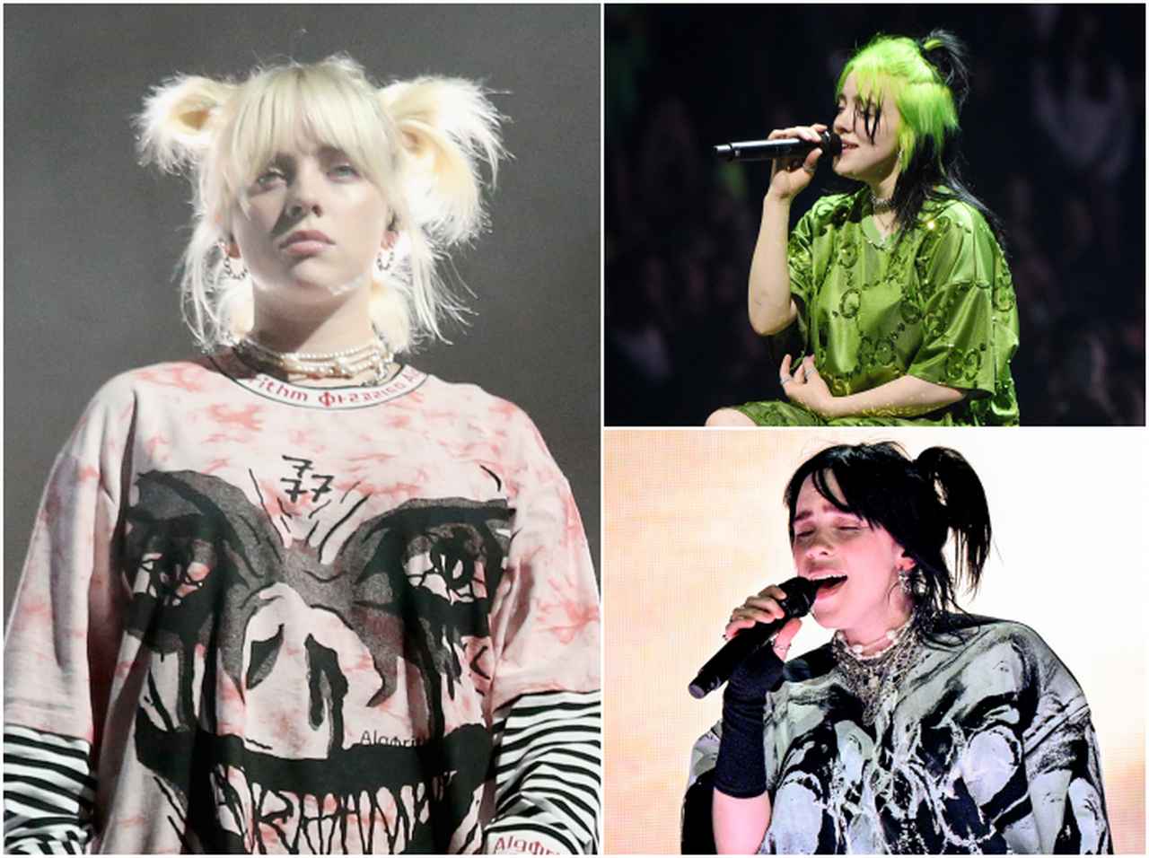 ビリー・アイリッシュが来日!過去のライブの衣装を写真で振り返る