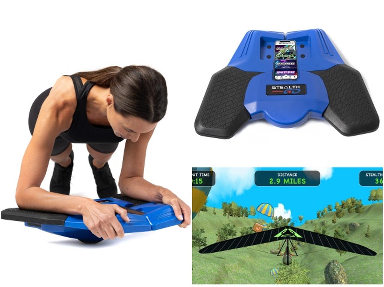 ゲームを楽しみながら体幹を鍛えられるプランクボード「STEALTH GO」が日本上陸！