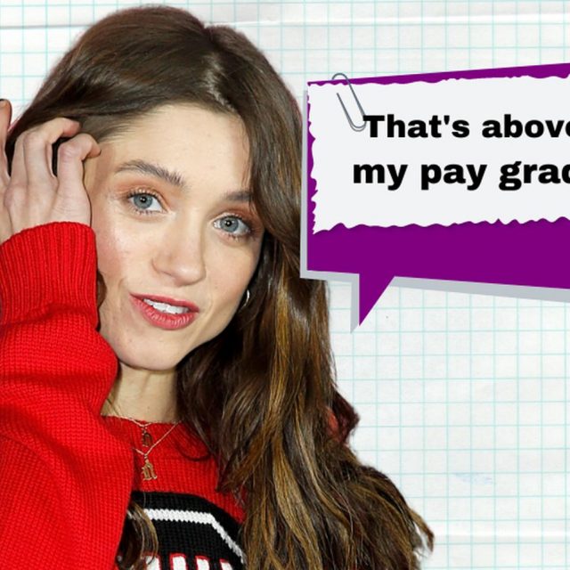 ナタリア・ダイアーが使ってた「That’s above my pay grade」ってどんな意味？
