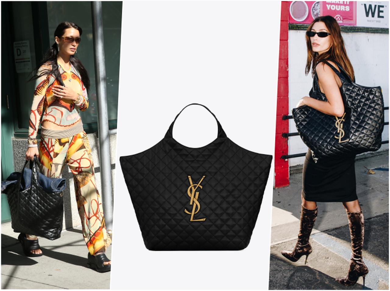 サンローラン、新作バッグのイカールがセレブの間でヒット