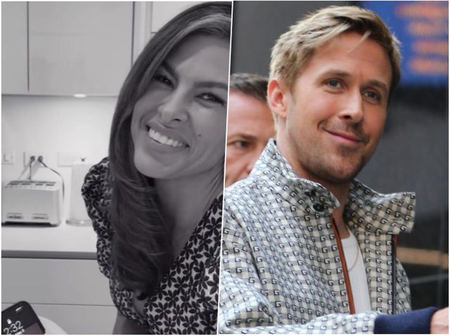 エヴァ・メンデス、待ち受けにしている恋人ライアン・ゴズリングの写真をチラ見せ