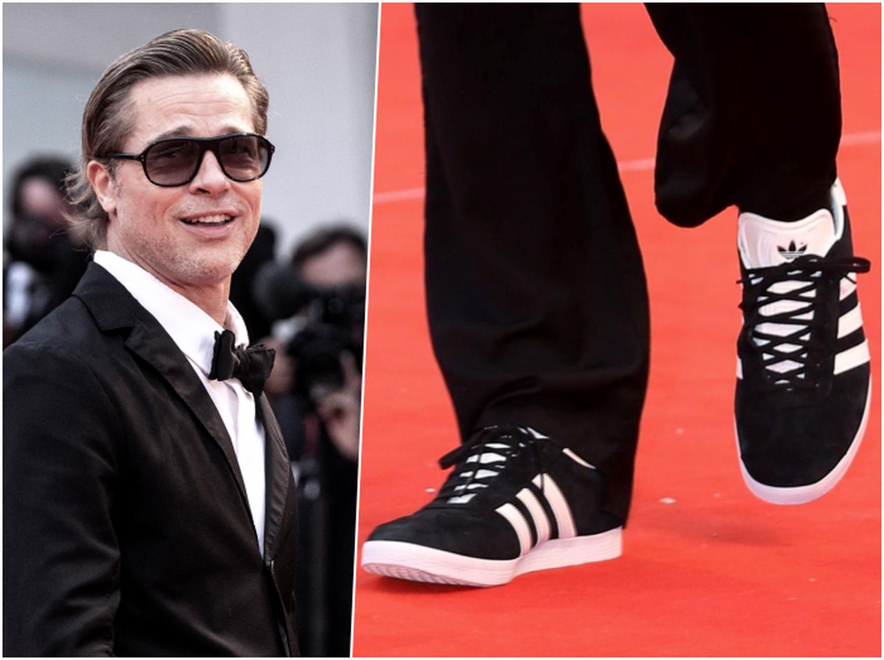 ブラッド・ピット、ヴェネチア国際映画祭にまさかのアディダスのスニーカー