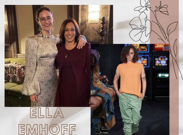 カマラ・ハリス副大統領の子どもエラ、胸ポロするハプニングも堂々とウォーキング