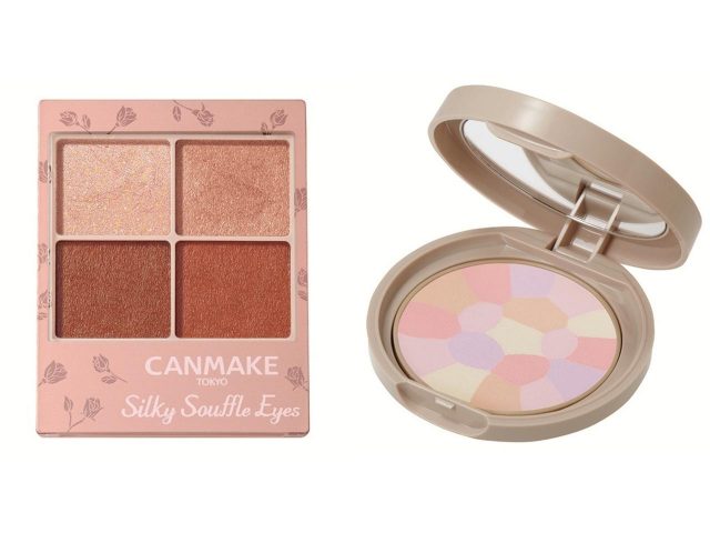 キャンメイク、“透けマットシャドウ”秋の新色＆レザー調のフェイスパウダー新登場