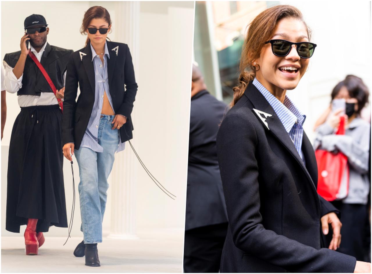 ゼンデイヤ、着こなしで魅せるワザありジャケットスタイル