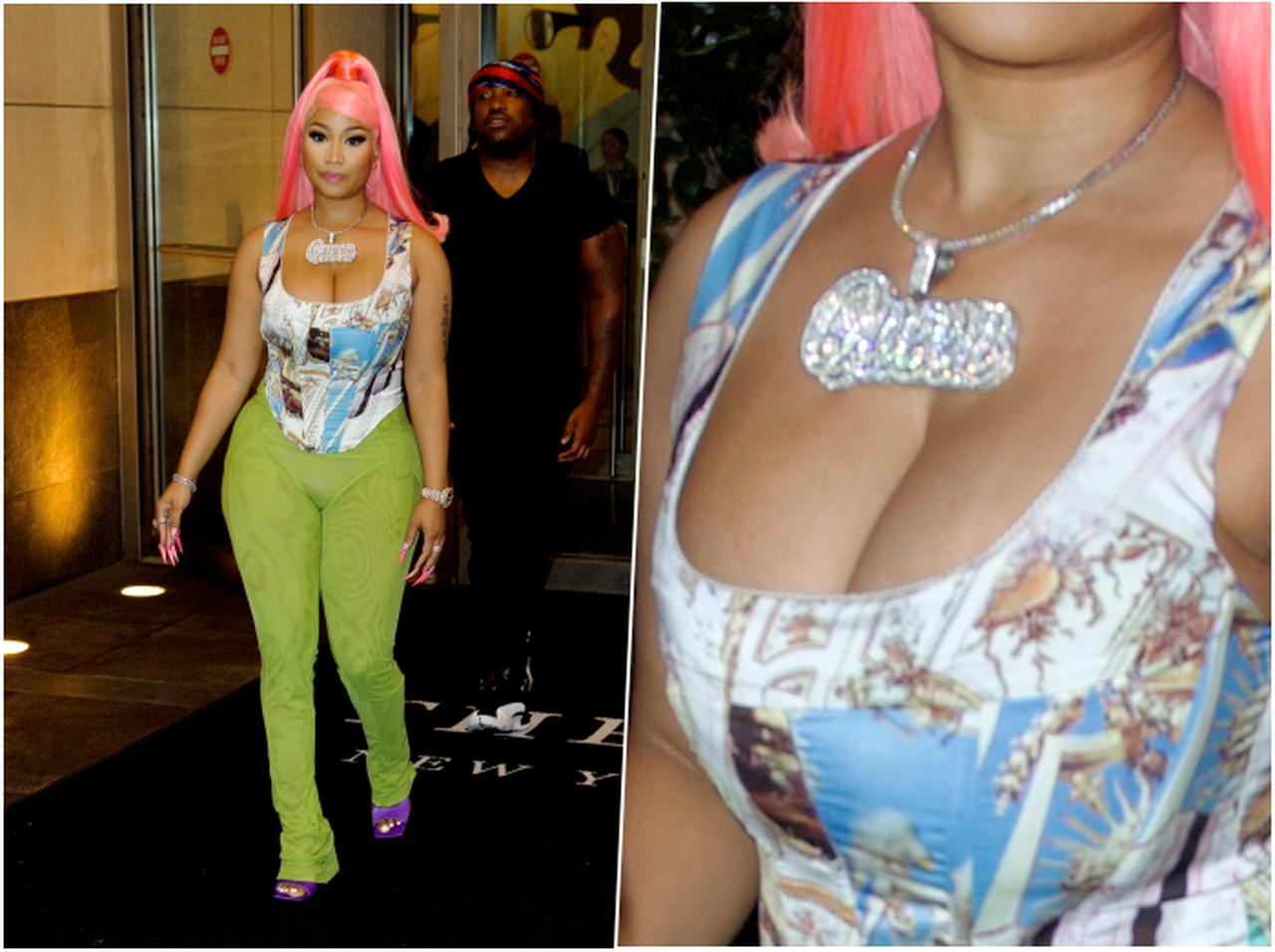 ニッキー・ミナージュ、“ブリンブリン”をつけたザ・ラッパー・スタイル【セレブの最新スタイル】