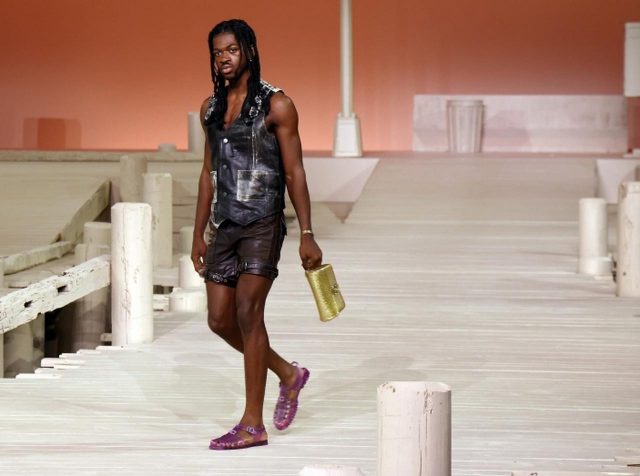 リル・ナズ・Xがランウェイデビュー、コーチのショーは「過去への想いのリミックス」をテーマに