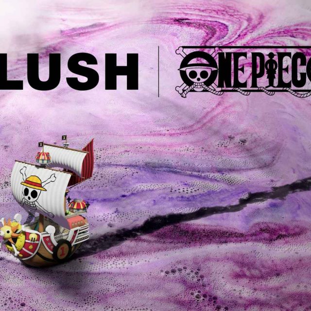LUSHとアニメ『ONE PIECE』が奇跡のコラボ！『ゴムゴムの実』や『メラメラの実』をイメージしたバスボム