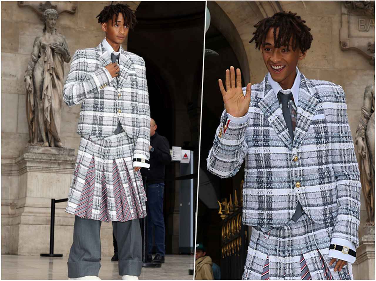 ジェイデン・スミス、エレガントなスカートスタイル【セレブの最新スタイル】