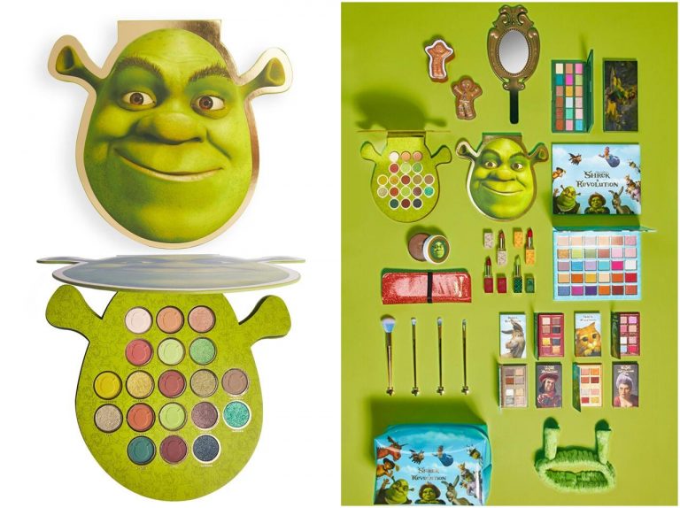 『シュレック』がコスメブランドとコラボ!シュレック型のパレットや泥パックが登場