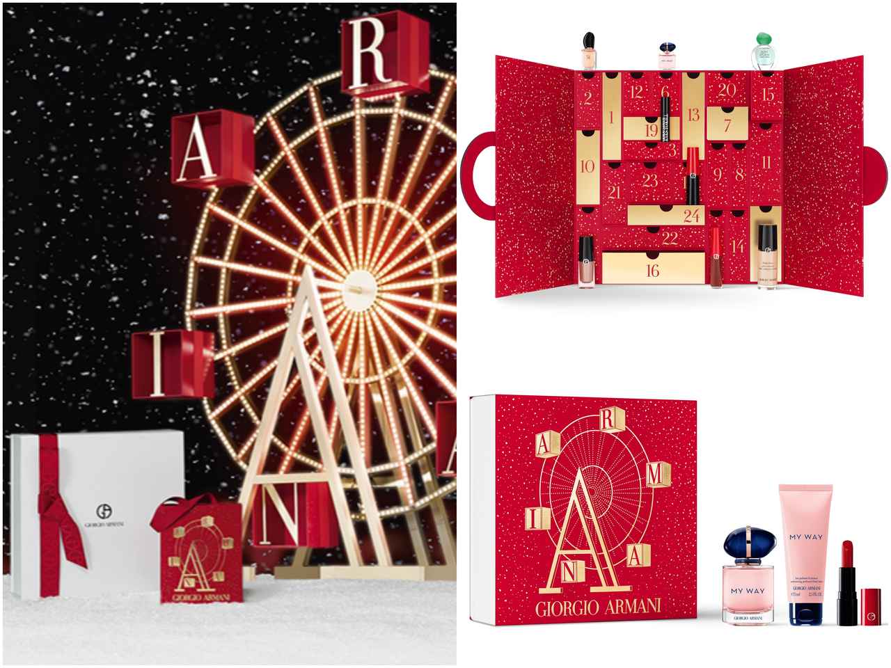 アルマーニ ビューティ、2022年ホリデー限定アイテム＆アドベントカレンダー登場