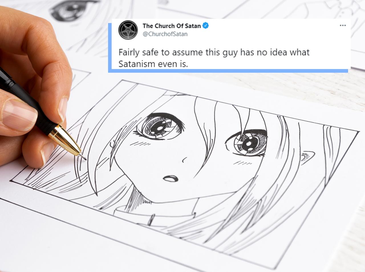 アニメは「悪魔的」だという政治評論家にサタン教会が反応