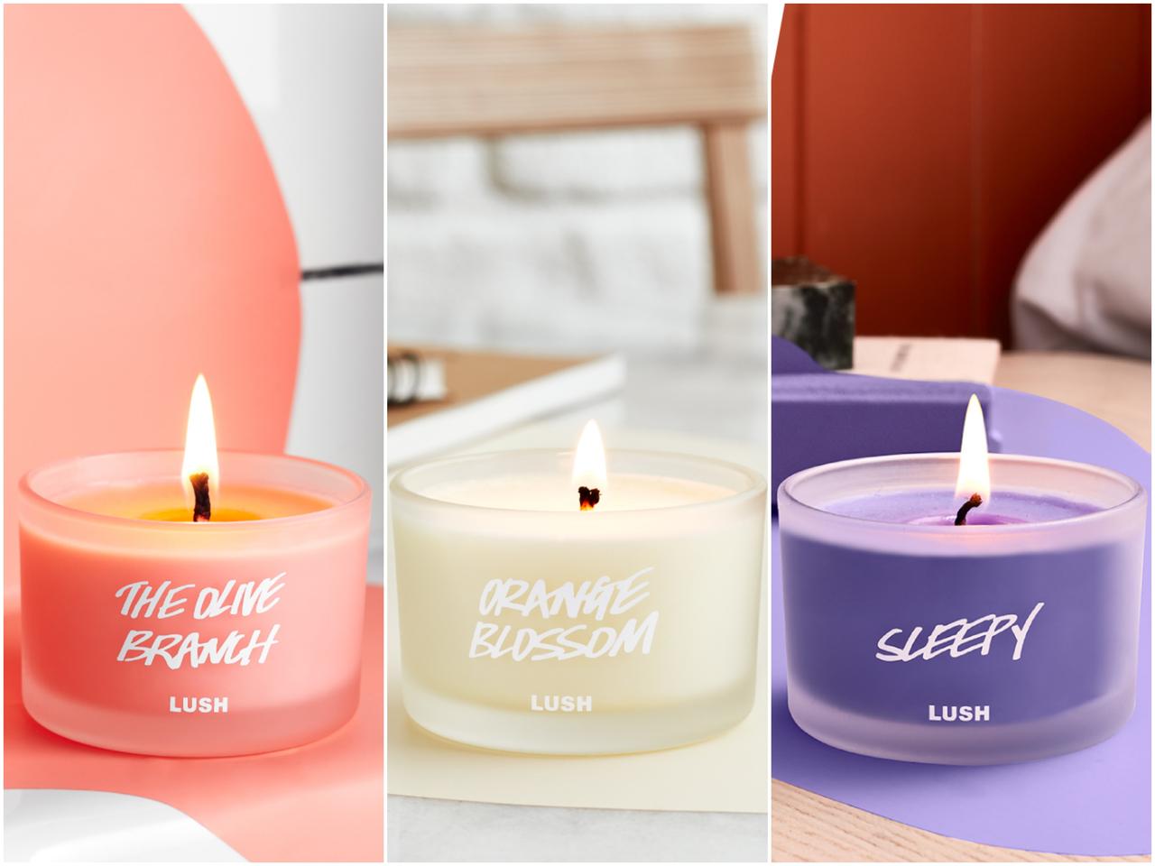 LUSHから植物由来の“ヴィーガンキャンドル”が定番商品として初登場！