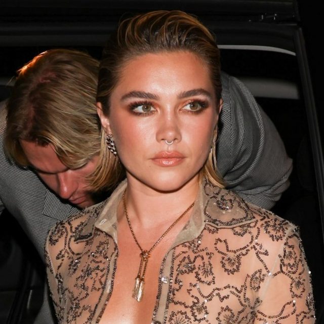 フローレンス・ピュー、シースルーのセットアップで再び「乳首を解放」